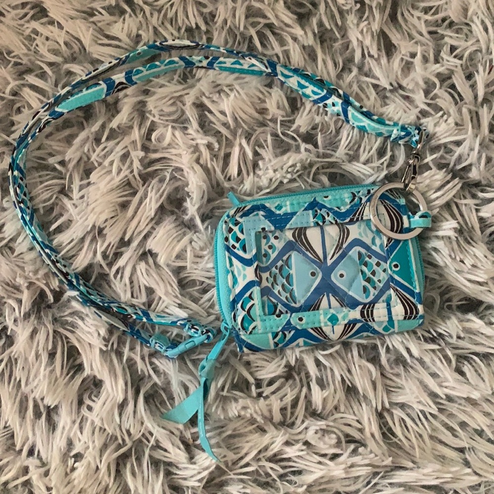 Vera Bradley Zip ID & Lanyard